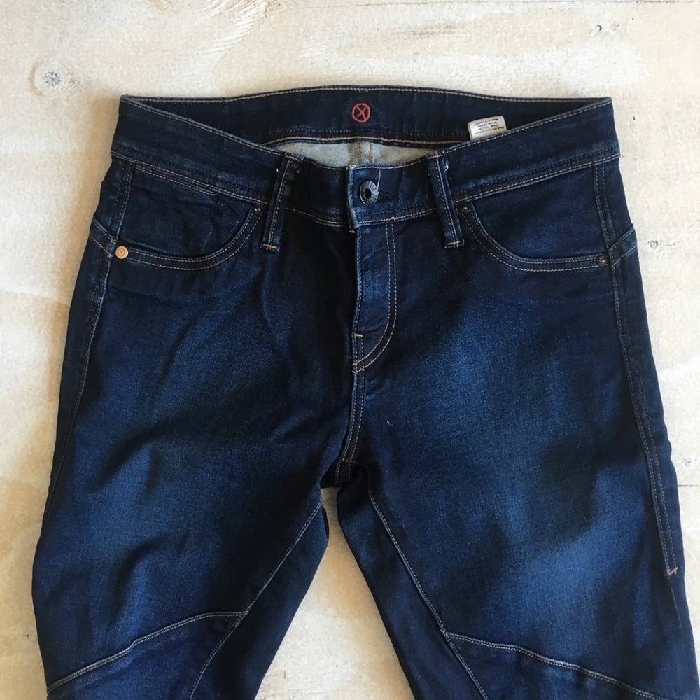 Sinclair Patchwork Skinny Jeans - image 5